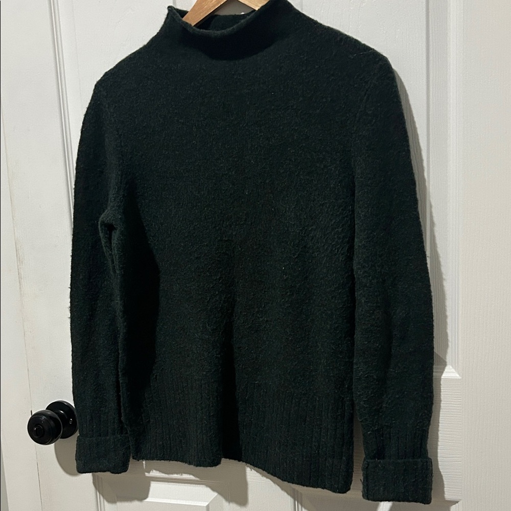 Madewell Forest Green Turtleneck Sweater